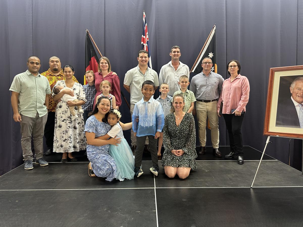 June 2024 Citizenship Ceremony - image of all conferees