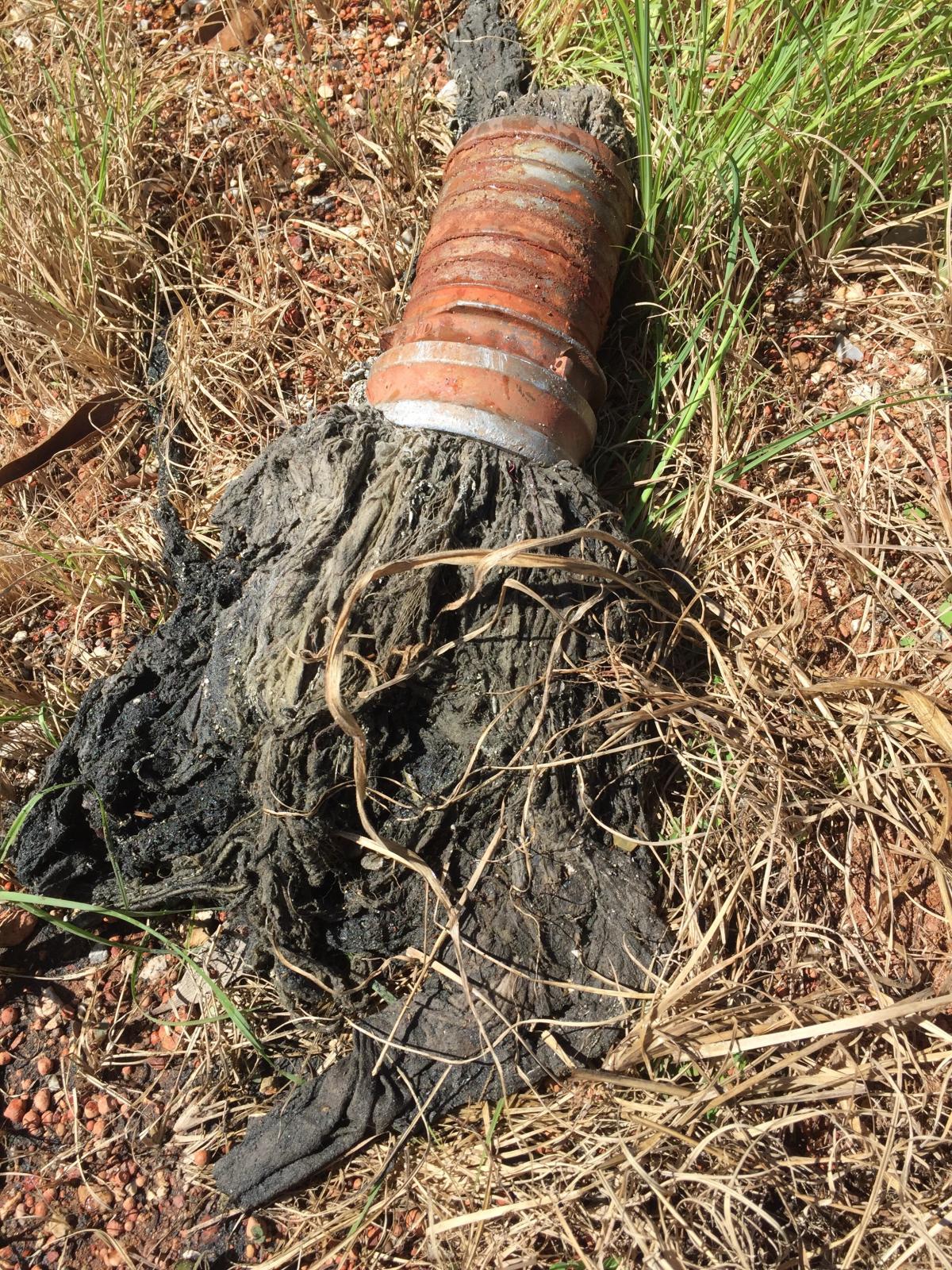 Pumping station damage