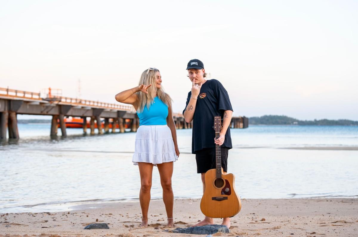 Matt and Charity at The Spit