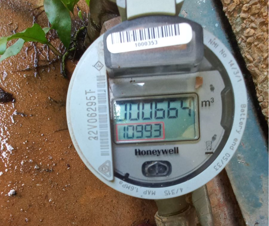 Taggle Water meter photo