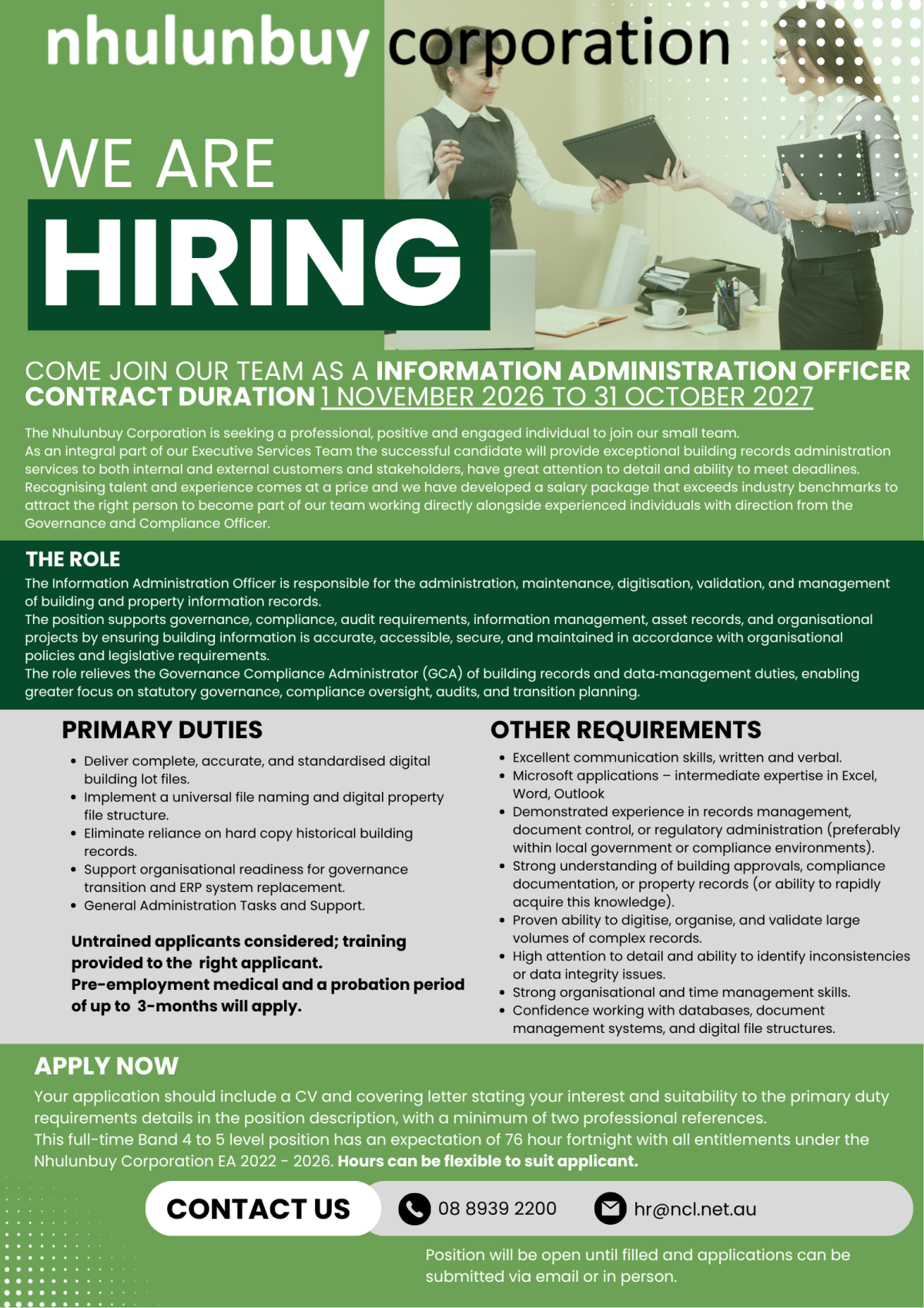 Information Administration Assistant