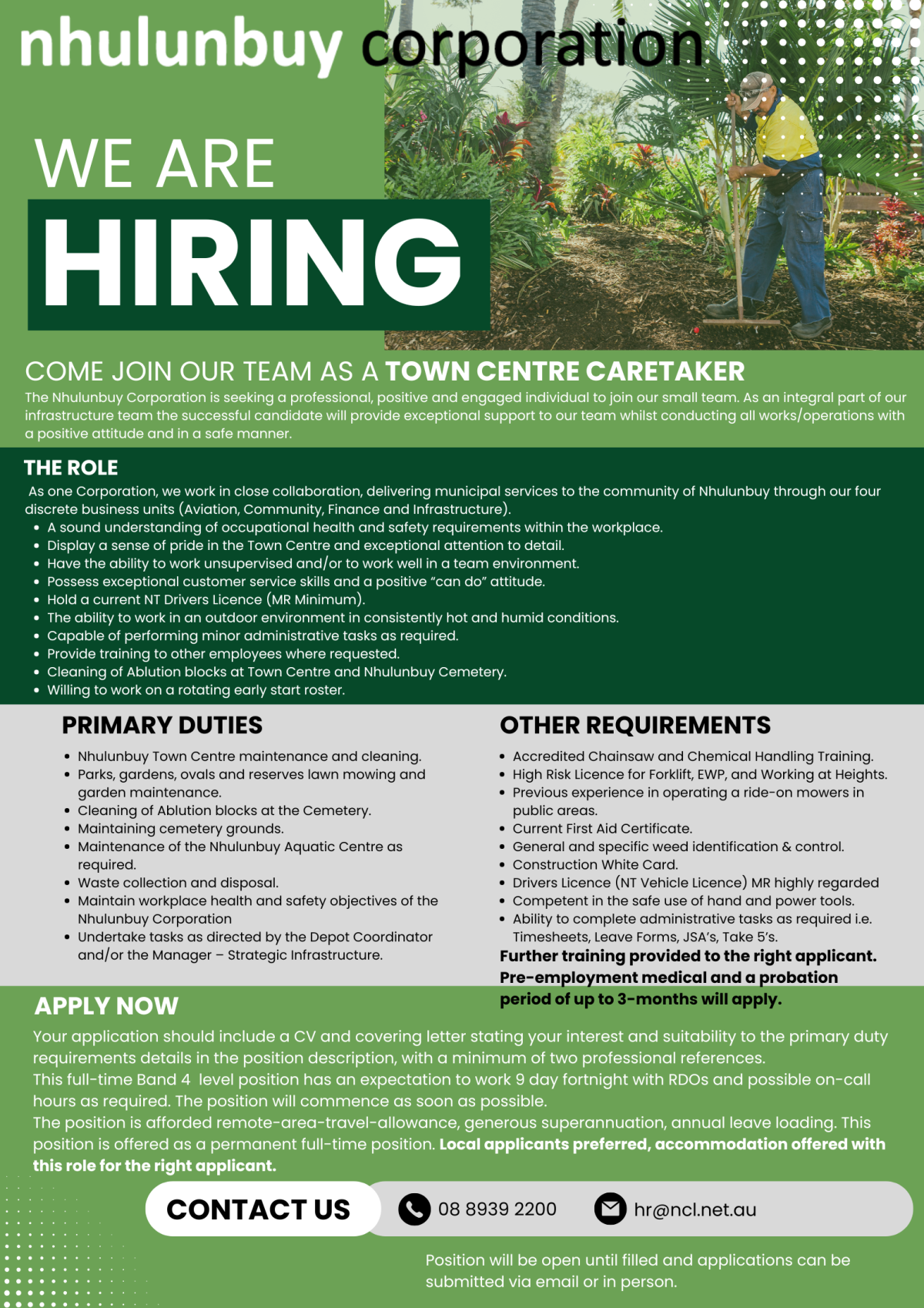 TC Caretaker