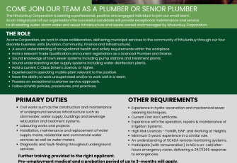 Senior Plumber