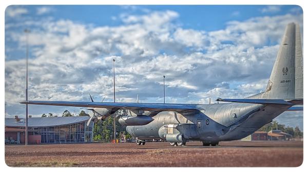 C-130 aft port quarter