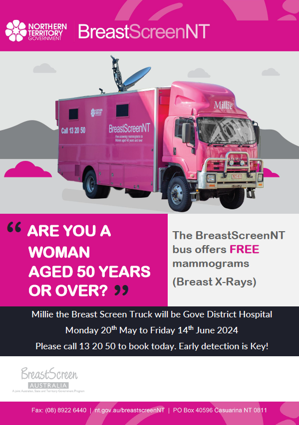 Breast Screening Nhulunbuy 2024