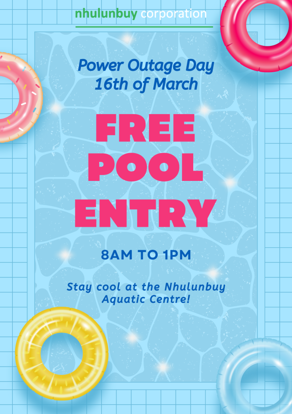 NAC free entry on March 16th - poster