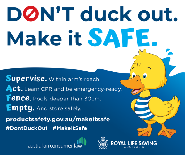 Swimming Pool Safety poster