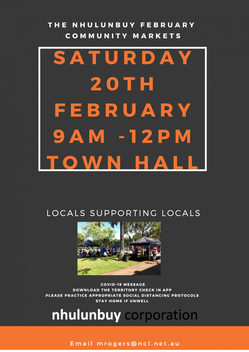 February Markets Poster