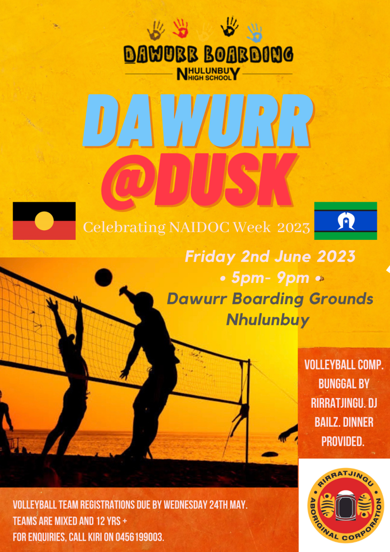 Dawur @ Dusk 2023 poster