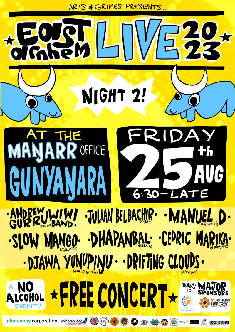 East Arnhem Live Gunyangara 
