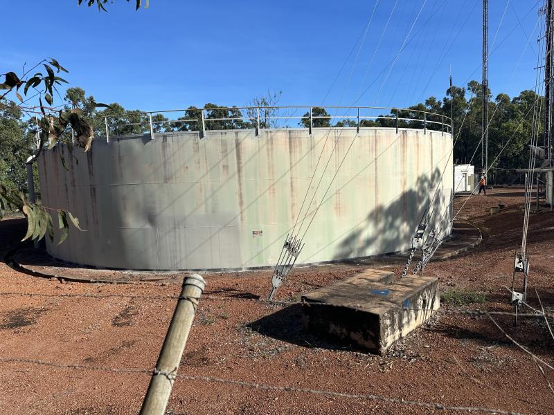 Mt Saunders Water Tower