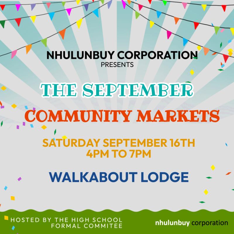 September 2023 Community Markets