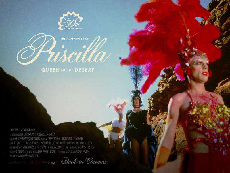 Prescilla Queen of the Desert poster