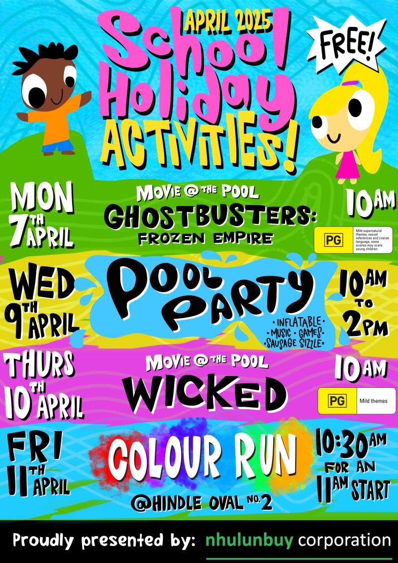April School Holidays 2025