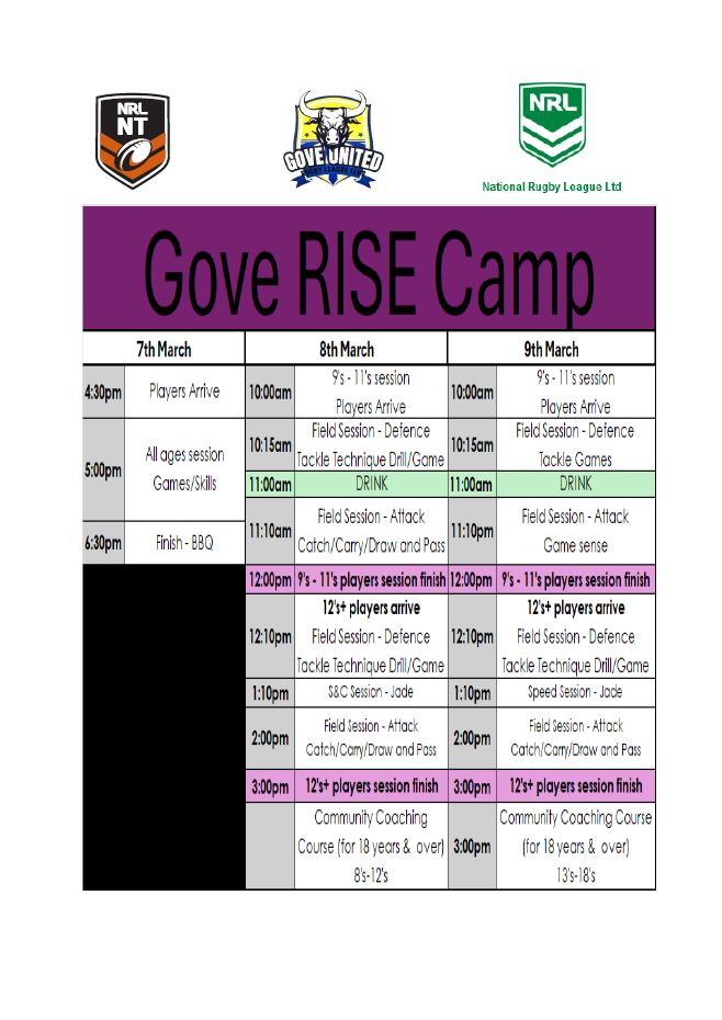 Gove Rise Camp