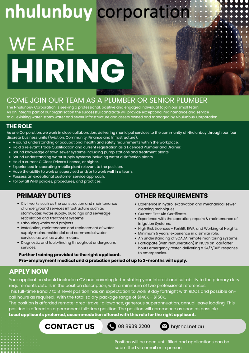 Senior Plumber